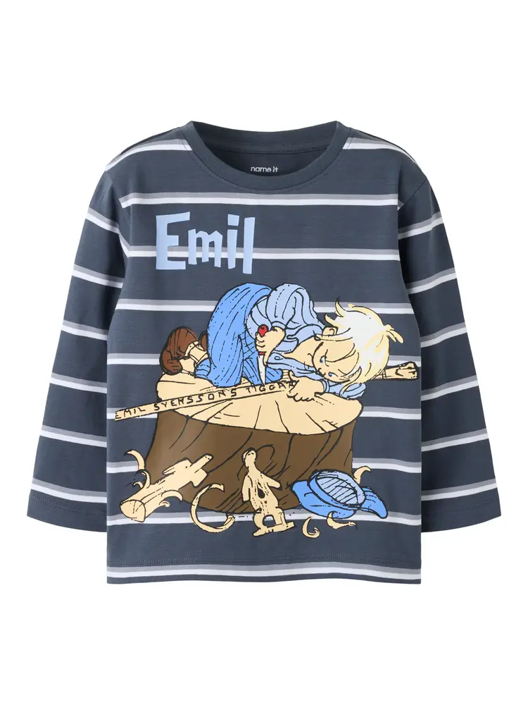 Name It Alf Emil Trøje - Ombre Blue - 104