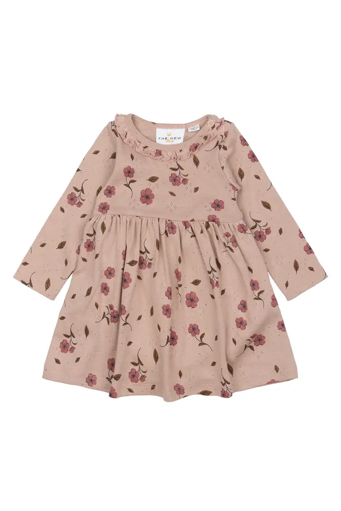 Picole Pointelle Bodykjole langærmet - Adobe rose - 68 billede