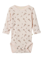 Noel Nia Uld Langærmet Body - Morganite