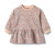 Zenia Sweatkjole - Rose dust flowers