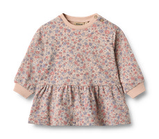 Zenia Sweatkjole - Rose dust flowers