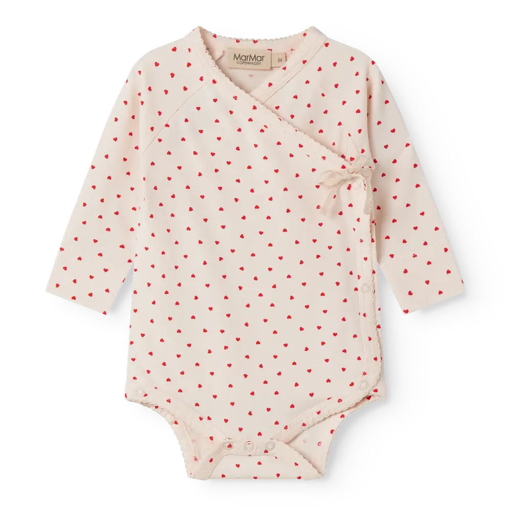 Belita Langærmet Body - Happy Hearts - 50/0 MDR.