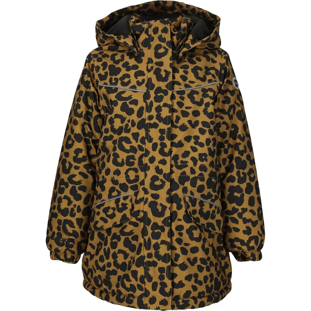 Angelina V2 Printet Parka W-Pro 10000 - Dull gold - 2/92 billede