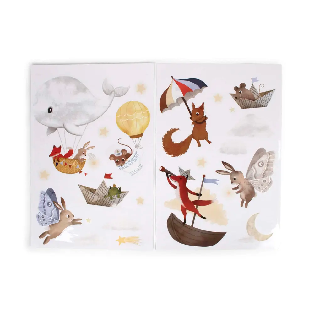 Wallstickers - Dreamy Adventurers billede