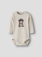 Haball Langærmet Body - Peyote melange