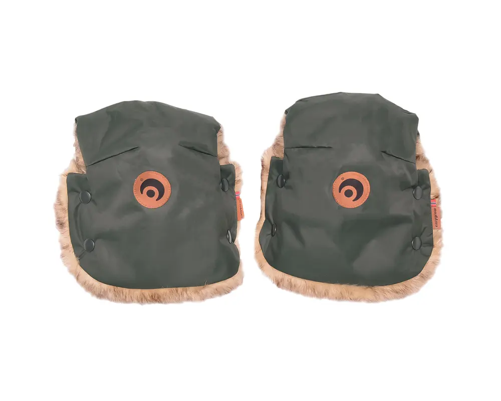 Hand muffs Basic Green Forest billede