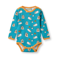 Elstar Langærmet Body - Creamy blue