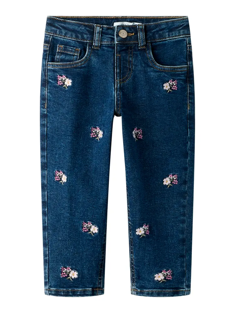 Bella Mom Jeans - Denim Blue - 92 billede