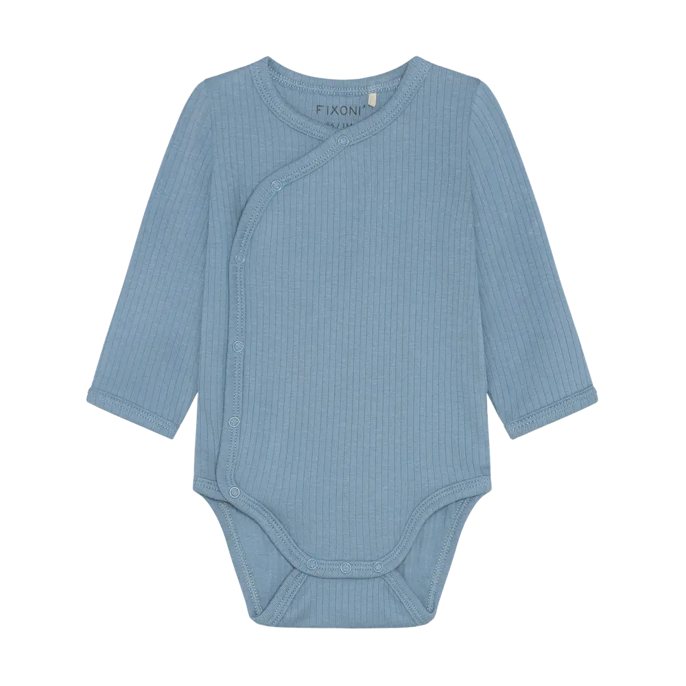 Langærmet Wrap Rib Body - Mountain Spring - 56 billede