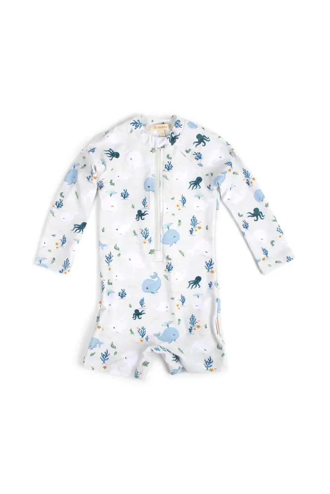 Filibabba Villads UV Dragt - Multicolour - 1-2 ÅR billede