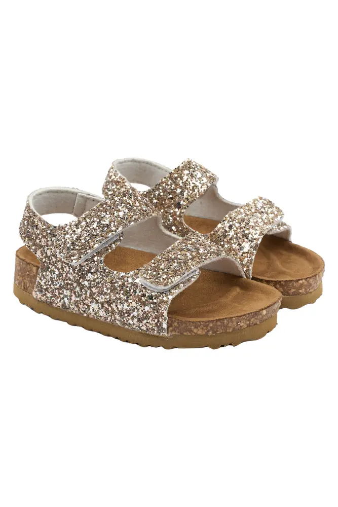 Mikk-Line Sandal Glitter - Champagneg - 28 billede