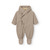 Mini A Ture Matfianna Fleeceforet Vinterkøredragt - Grey Brown