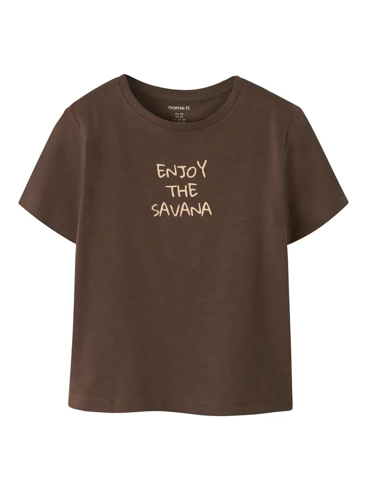 Holdu T-Shirt - Chestnut - 92 billede