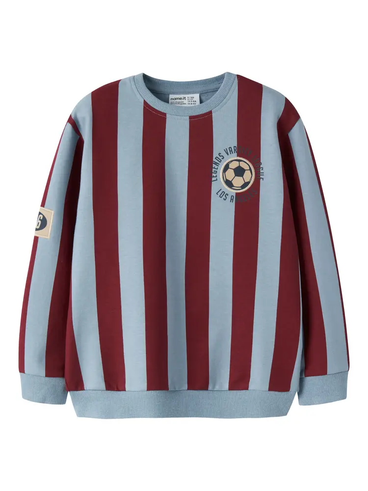 Name It Lane Sweatshirt - Ashley Blue - 116