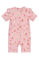 Em Badedragt - Misty Rose Strawberry AOP