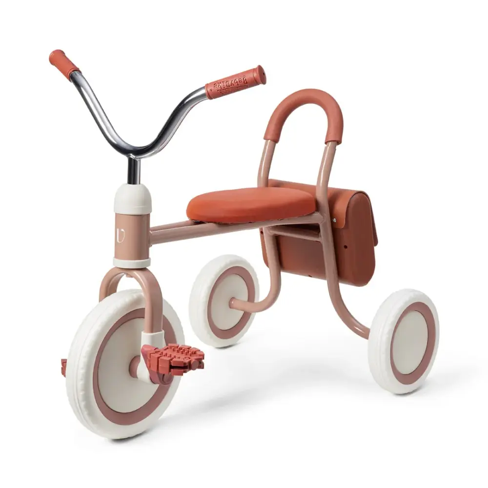 Trehjulet cykel - Retro - Beige billede