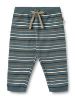 Leo Jersey Bukser - Blue multi stripe