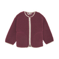 Teddy Fleece Jakke - Hawthorn Rose