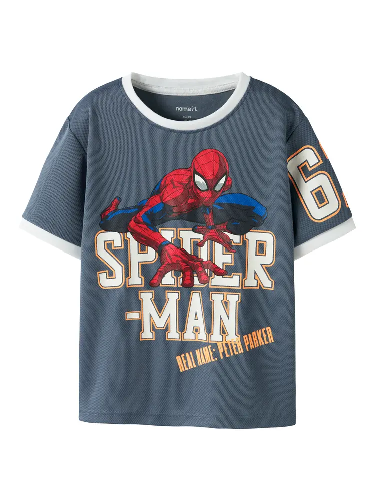 Anri Spiderman T-Shirt - Vintage indigo - 92 billede