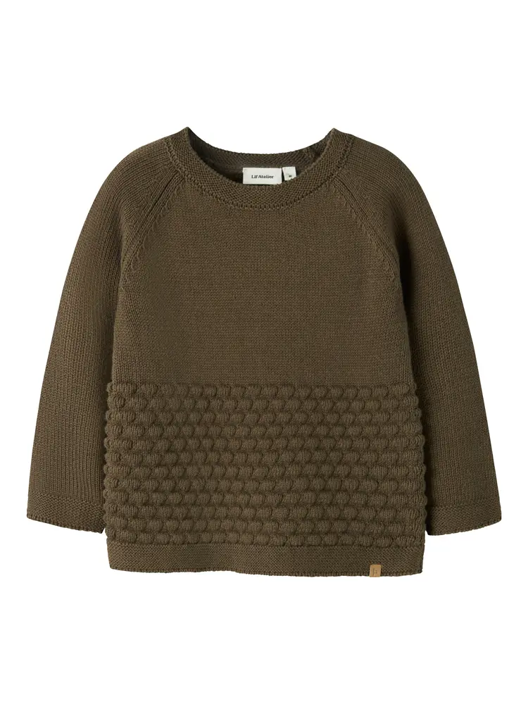 Lil' Atelier Nobir Sweater - Teak - 92