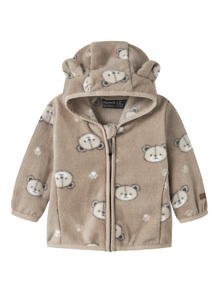 Name It Meeko Fleece Jakke - 5026522 - 56