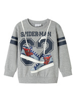 Adam Spider Sweatshirt - Grey Melange