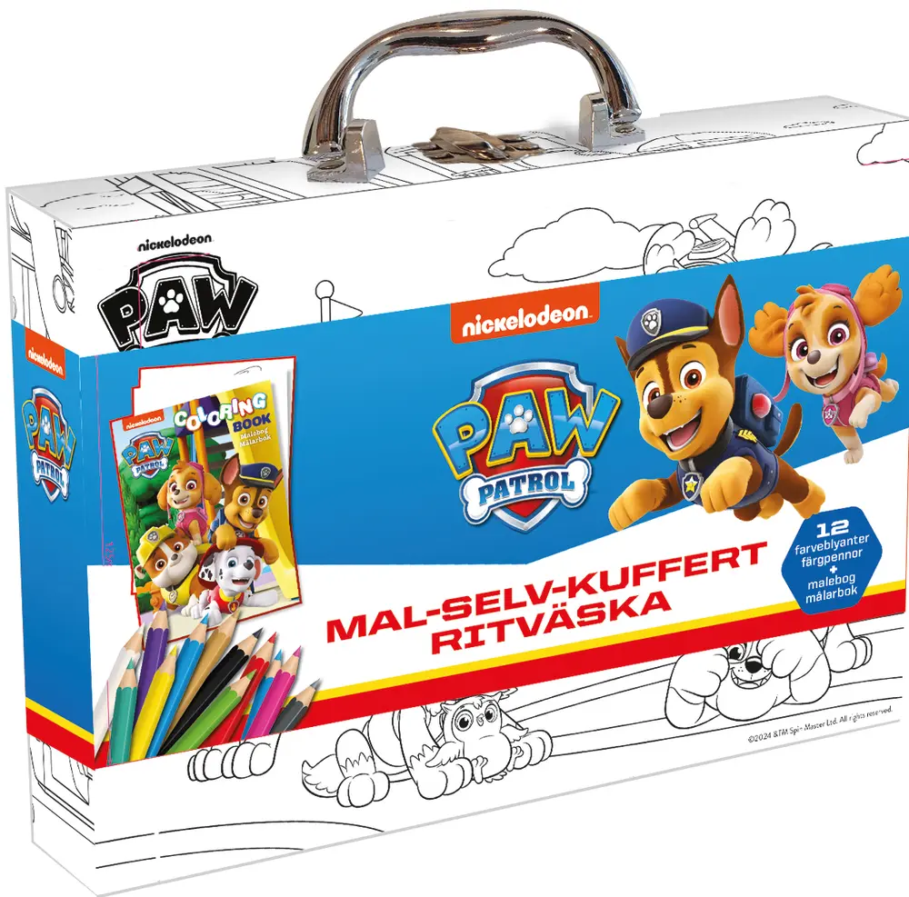Paw Patrol  Mal-Selv-Kuffert