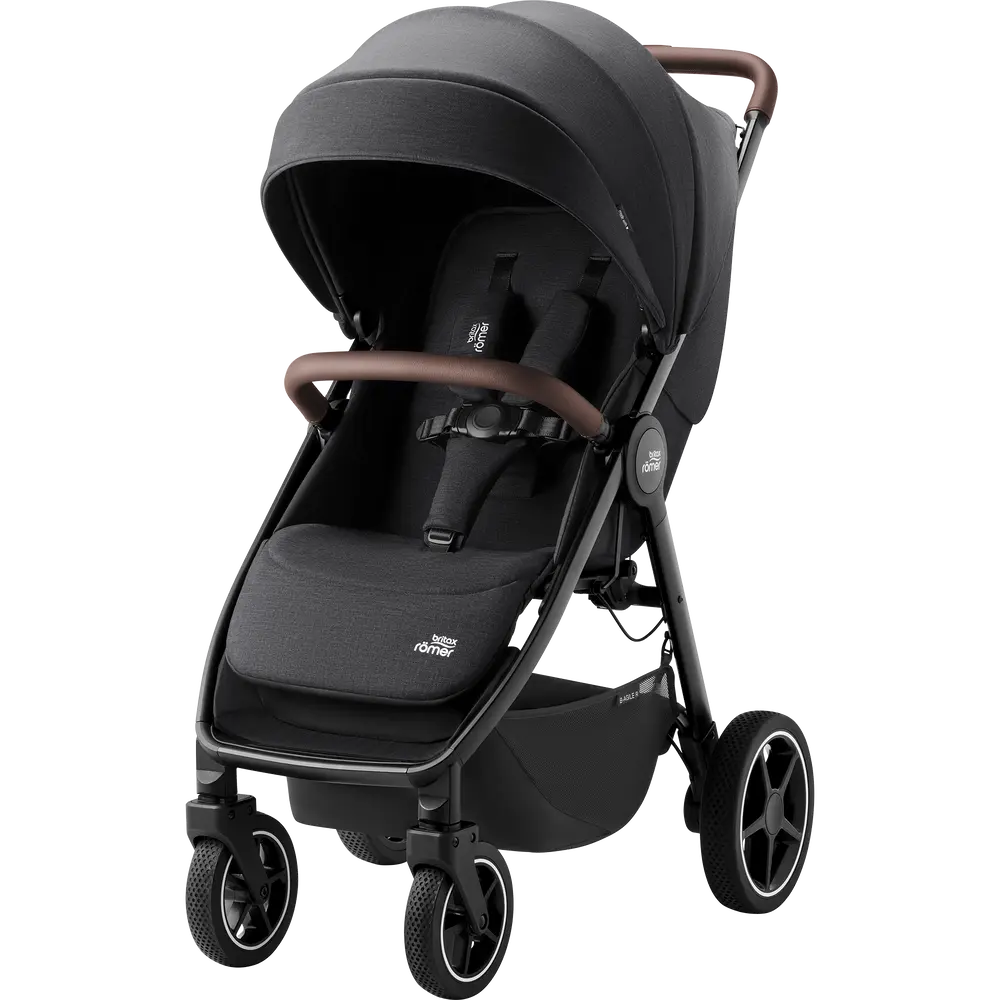 Britax Römer B-Agile R Klapvogn - Carbon Black