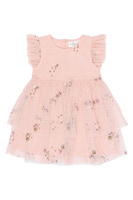 Tulla Kjole - Peach Whip EMB