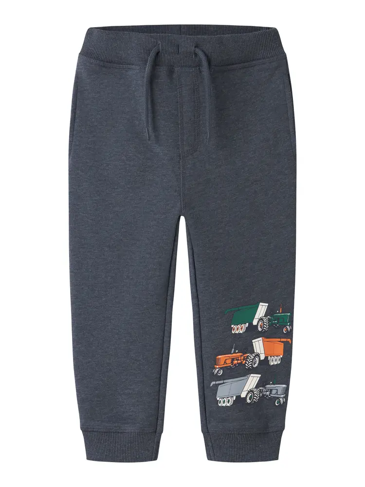 Name It Sweatpants - NmmVimo - AOP - Ombre Blue/Tractors Pants