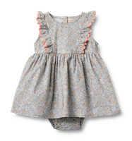 Sofia Bodykjole - Air Blue Flowers