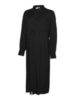 Iman Lia ls midi kjole - BLACK