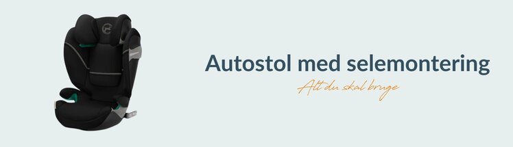 Autostol m. selemontering