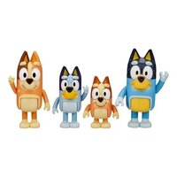 Bluey Figurer 4 figur pk. - Friends eller Family 