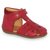 Starters velcro sandal - DUSTY RED