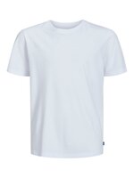 Basis tee kortærmet o-neck - White