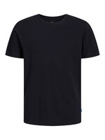 Basis tee ss o-neck - BLACK